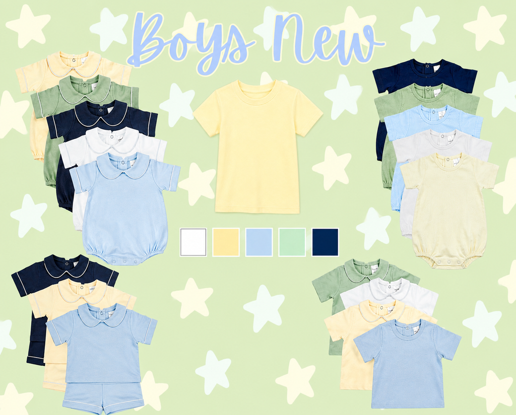Boy Bubbles and Collar Tee’s