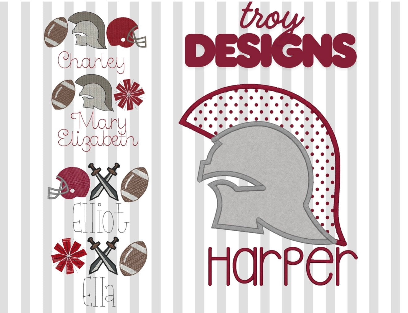 Troy Embroidered Get Up