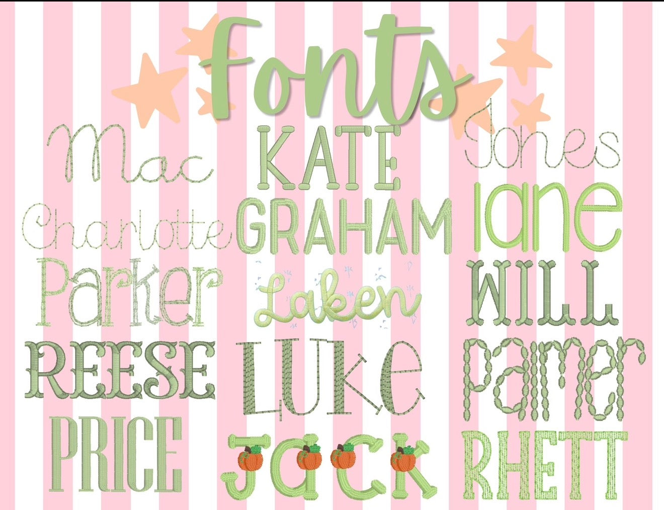 Designs not on website yet + Customs