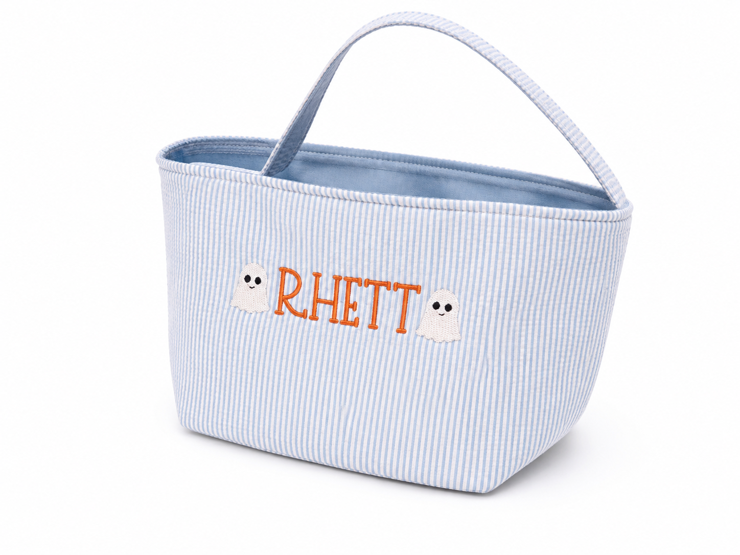 Embroidered Halloween Baskets