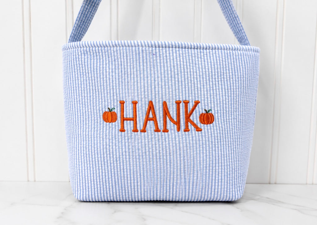 Embroidered Halloween Baskets