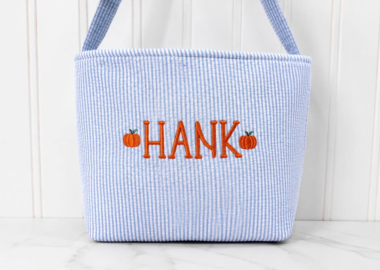 Embroidered Halloween Baskets